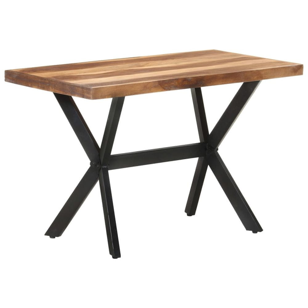 Petromila vidaXL Jedálenský stôl 120x60x75 cm, drevený masív s medovým náterom